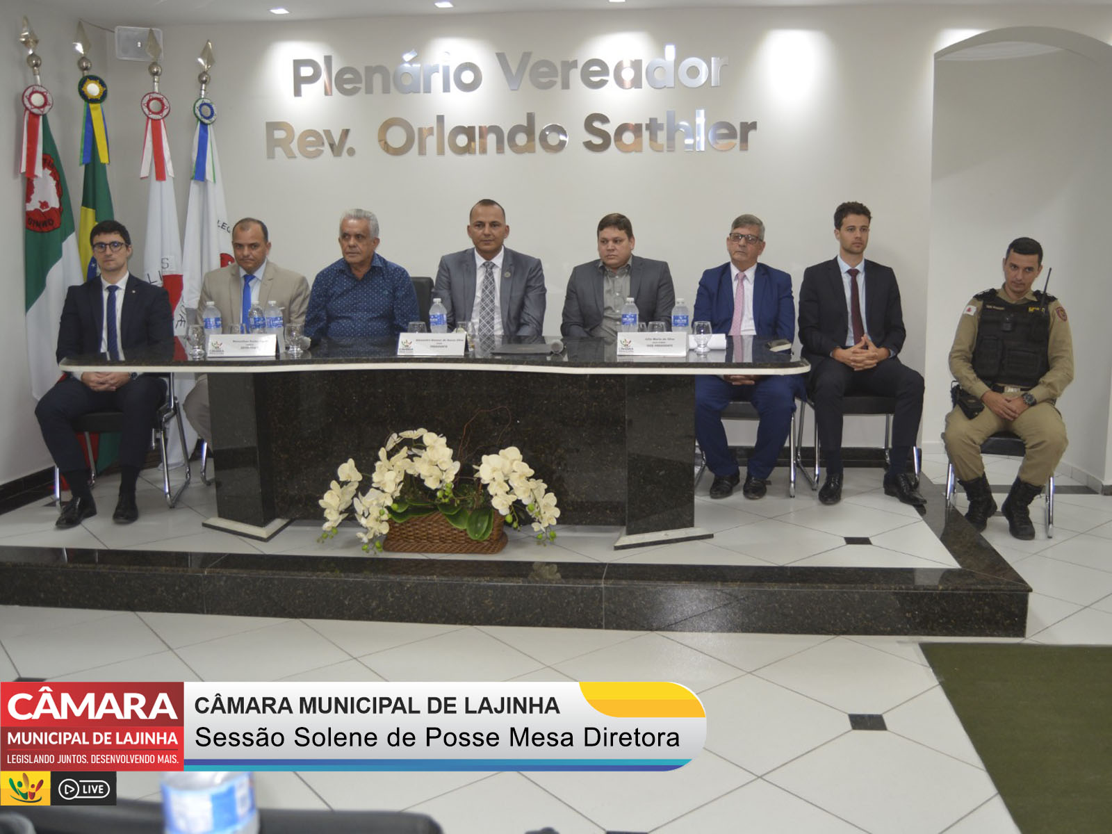 Nova Mesa Diretora do segundo biênio da 19ª Legislatura